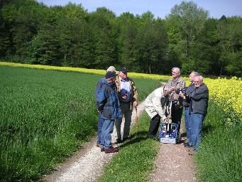 Eine kurze Rast am Wegesrand